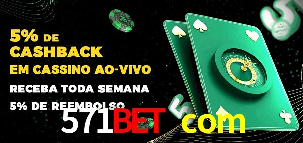 Promoções do cassino ao Vivo 571bet com